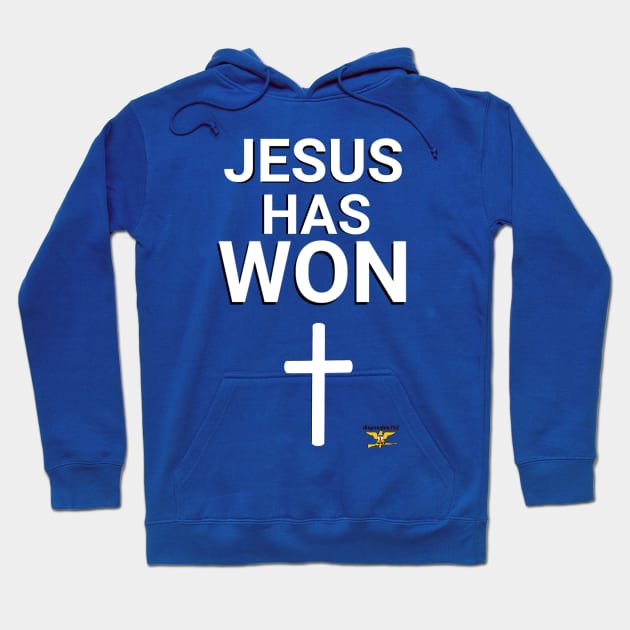 Jesus won Hoodie by disposable762